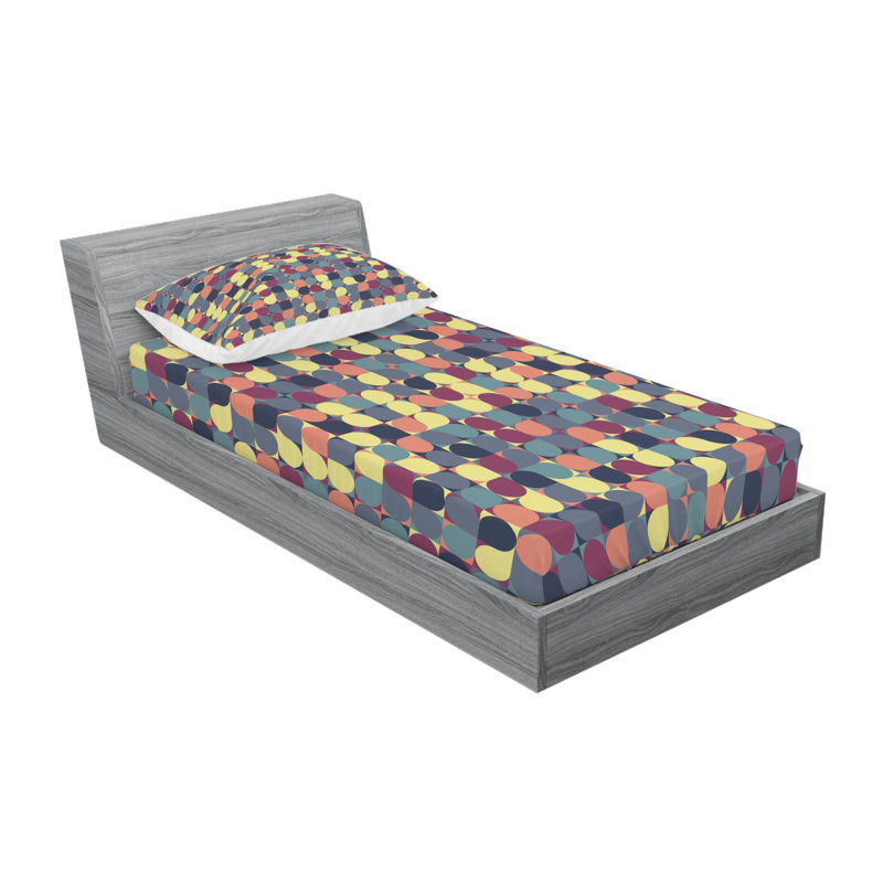 Microfiber Sheet Set, Twin XL Sheet Set with Fitted Sheet