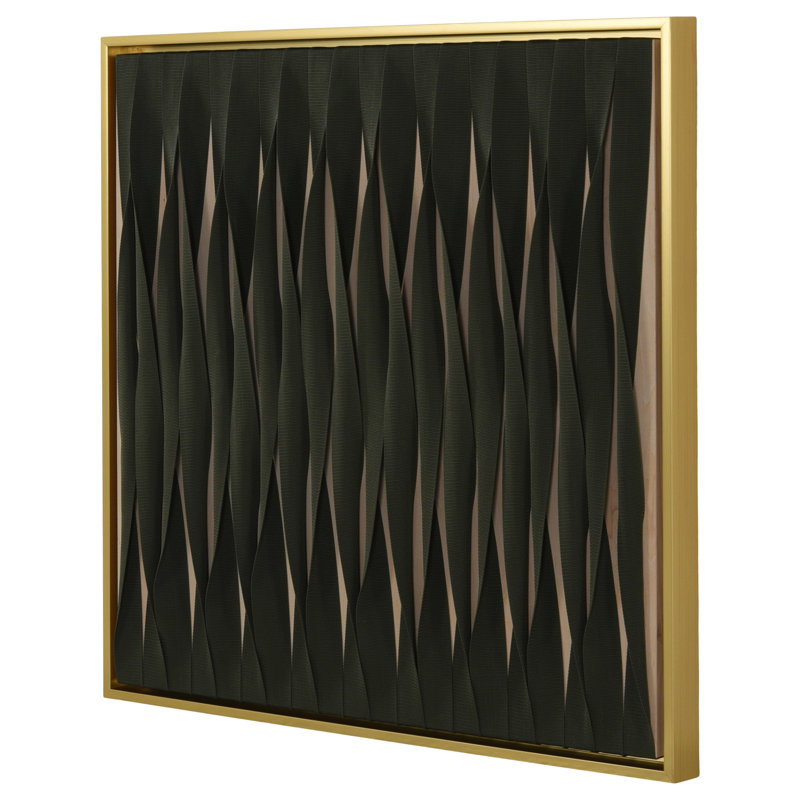 Framed On Wood Minimalistic
