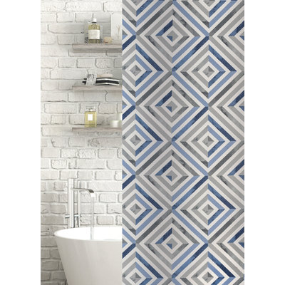 Adetola Polyester Shower Curtain