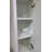Chrisna Solid Wood Linen Cabinet-115957418