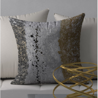 Extra Bits Square Pillow Cover & Insert