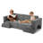 Akoya 60.2'' Modular Sofa-1625795459