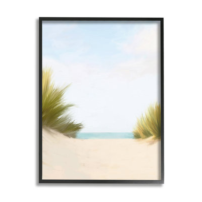 «Highland Dunes Seaside Beach Dunes», estampe numérique par Amy Hall