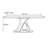 Modern high-end black dining table-1990721398