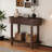 Elegant Retro Console Table with Curved Design-1477607028