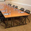 Table pliante rectangulaire en pli Reveal