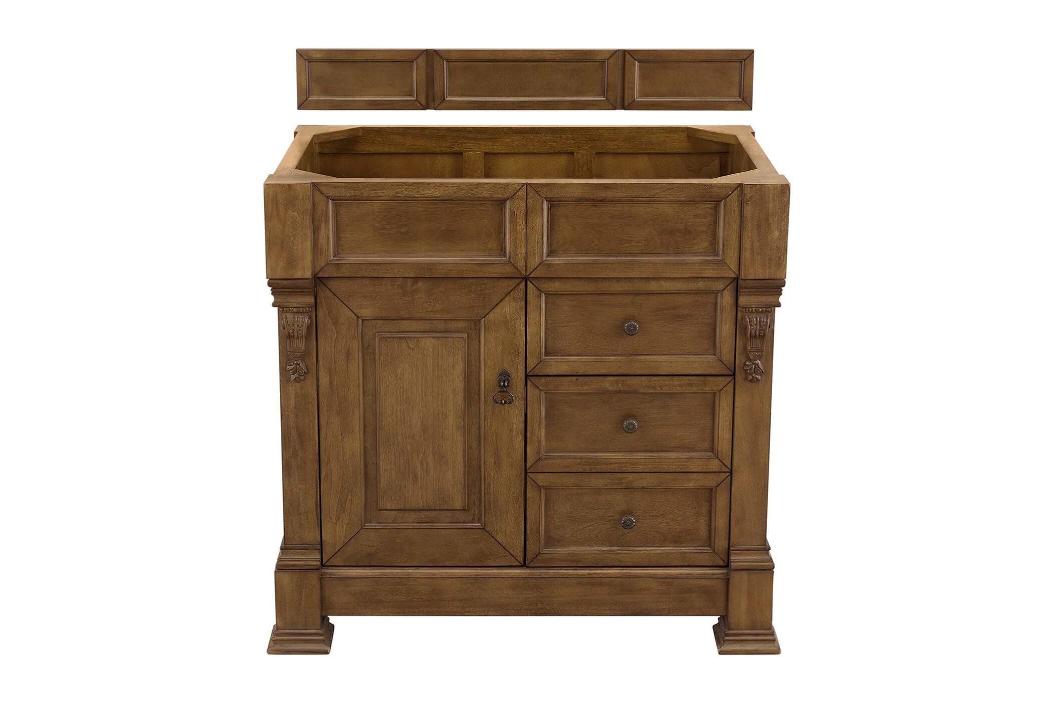 Darby Home Co Darry 36 Single Bathroom Vanity Set Base Finish: White