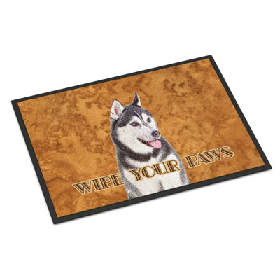 Alaskan Malamute Non-Slip Indoor Doormat