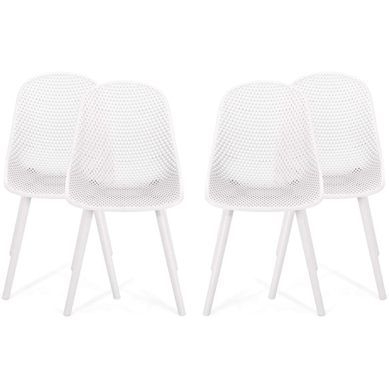 Chaise Posey (ensemble de 4), Blanc