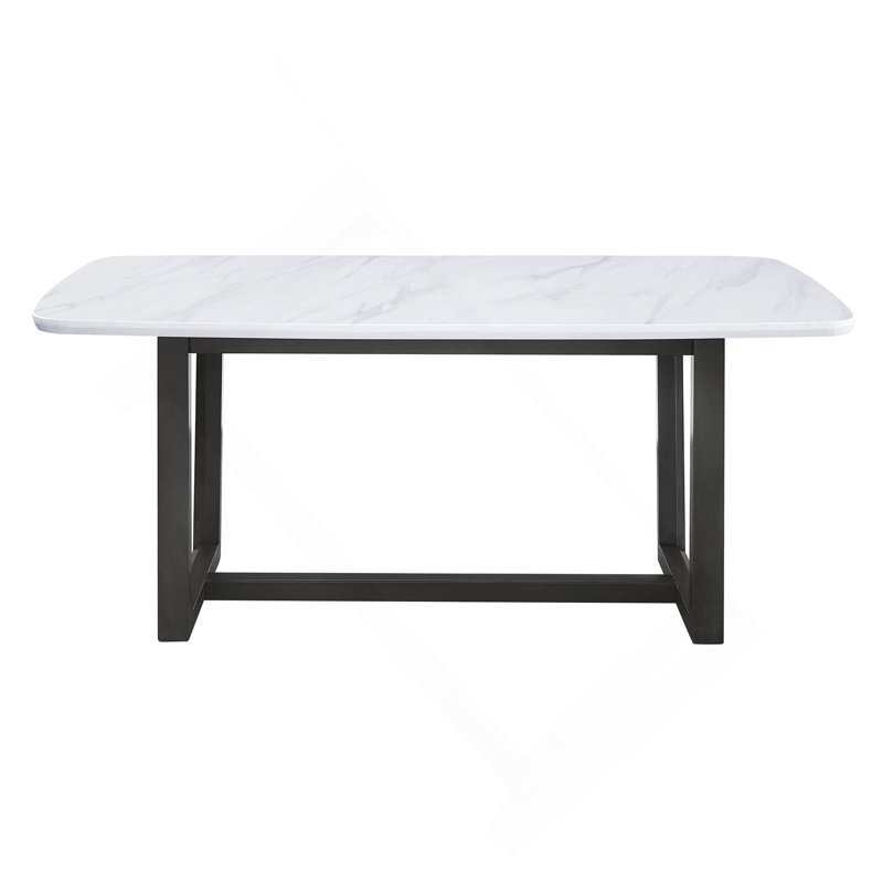 Madan Dining Table W/Marble Top