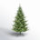 Flocked 17.5' Pre-Lit Spruce Christmas Tree