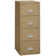 Fireproof 17.75'' Wide 4 -Drawer Steel File Cabinet