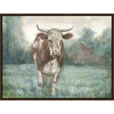 Curious Cow Painting by Jacob Lincoln