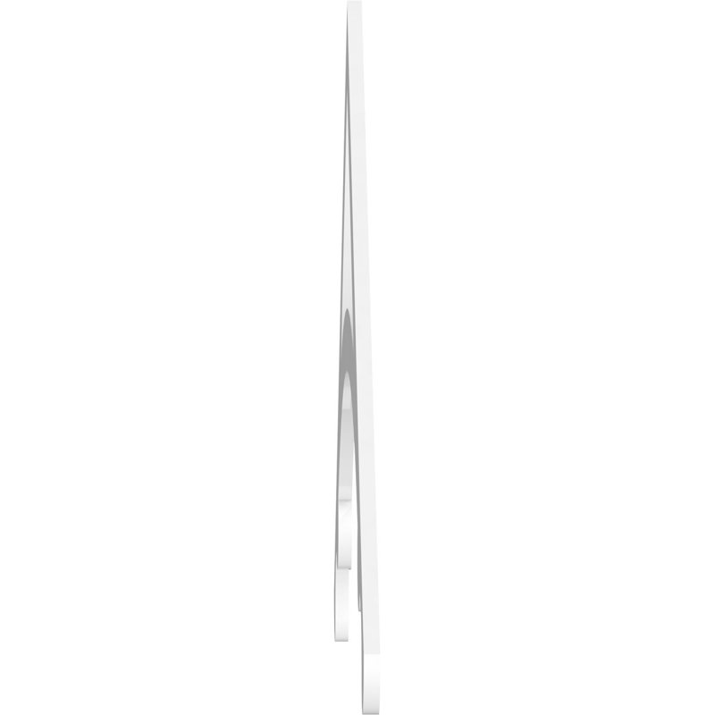 Pignon en PVC de qualité architecturale Legacy, H 42 po x l 72 po x P 1 po, 14 / 12