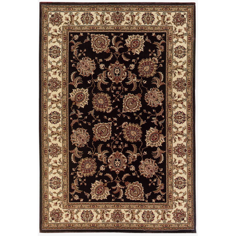 Tapis brun Shelburne, Rectangle 4 pi x 6 pi