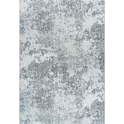 Moldenhauer Machine Woven Blue/Grey Indoor Rug
