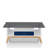 Levi Glass Top Single Coffee Table-25226370