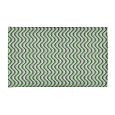 Chenille Striped Indoor Rug