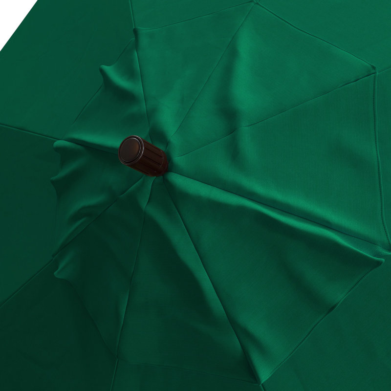 Parasol de marché 7 pi 6 po Lexia, Spectre Aztec Sunbrella® Plainweave, Bronze