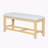 Dikachi 76inch 6-Piece Extendable Dining Table Set-109008167-109008166-109008165