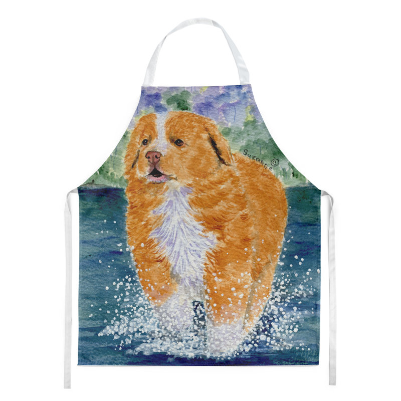 No Pattern Bib Apron