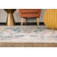 Tapis crème / bleu Azulejos-1220718414