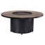 Capri Round Iron Propane and Natural Gas Fire Pit Table-1316110234-1316630341-1316630364