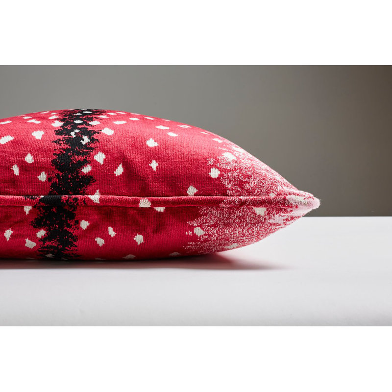 Wild Glamour Square Pillow Cover & Insert, Raspberry