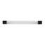 Midway Collection Bar Pull - 7-9/16" Center to Center Cabinet Pull Crysacrylic with Matte Black - Contemporary Hardware for Drawers & Cabinets-116444885-92635318