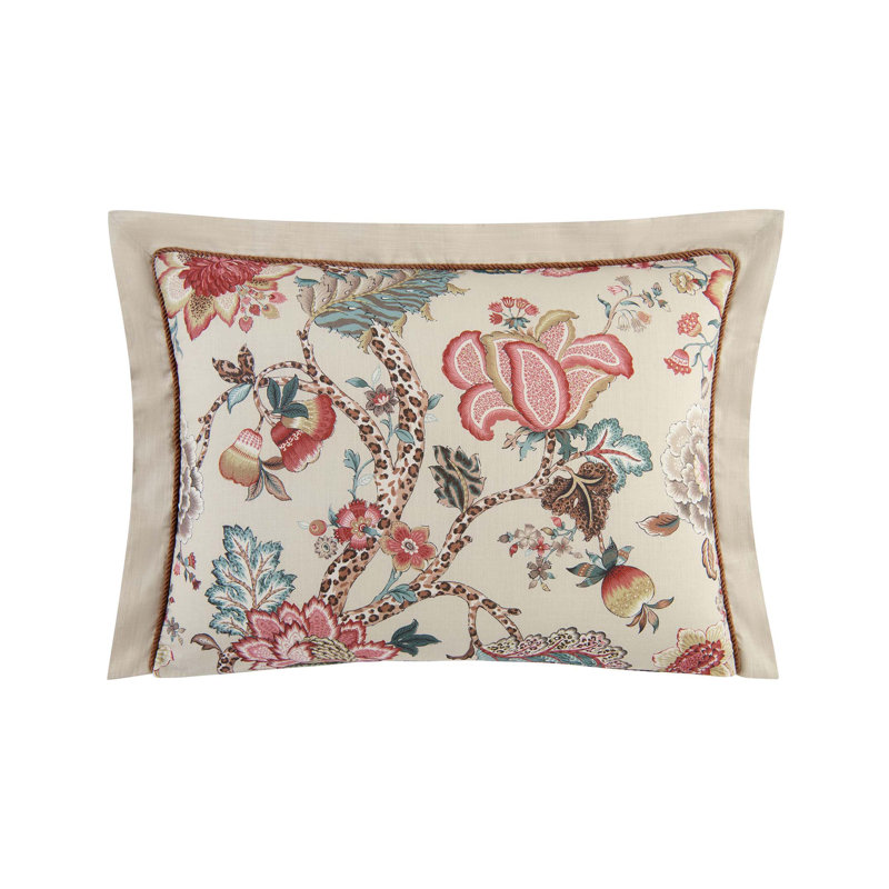 Haylie Floral Comforter Set, Queen Comforter + 3 Additional Pieces