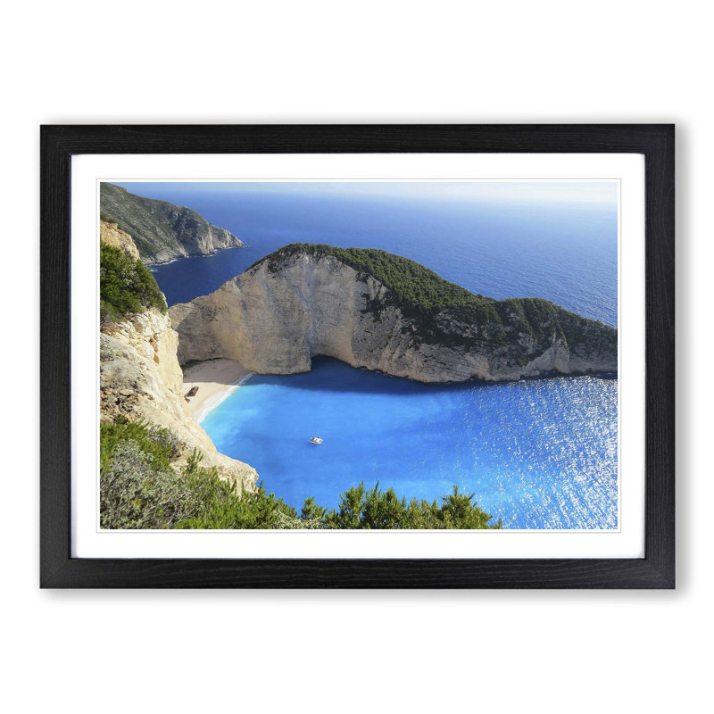 Single Picture Frame Print, Black