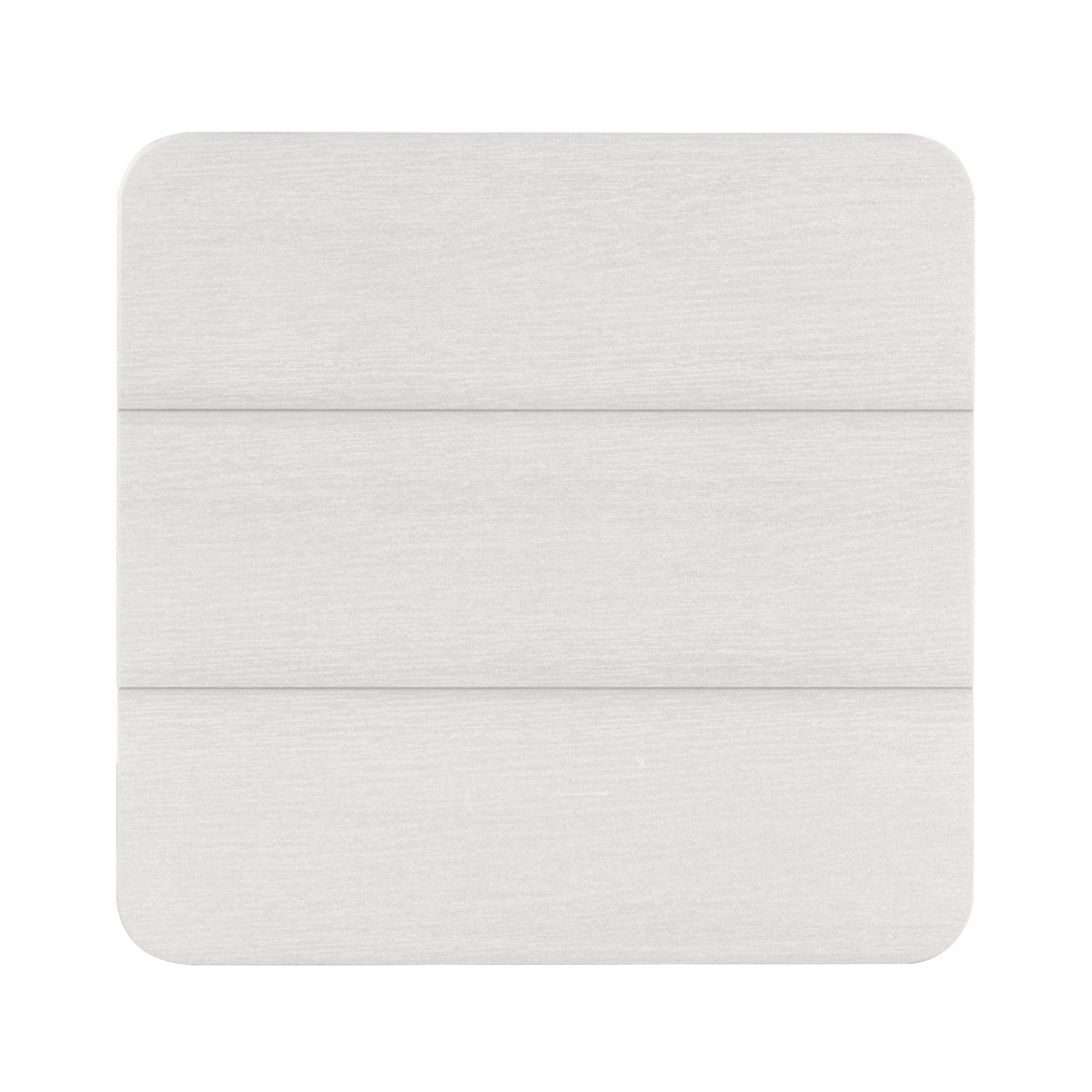 Byrnes 17.8 " Patio Side Table, White