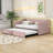 Twin Wood Upholstered daybed with Twin Trundle-337246207