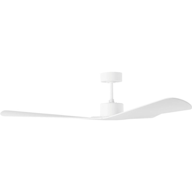 Tri Plank Smart 57 Ceiling Fan, Matte White