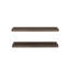 Ecco 31.5" Wide Floating Shelves Set of 2, Shelves for Wall Decor for Bedroom, Bathroom Storage Shelves, Book Shelves for Living Room