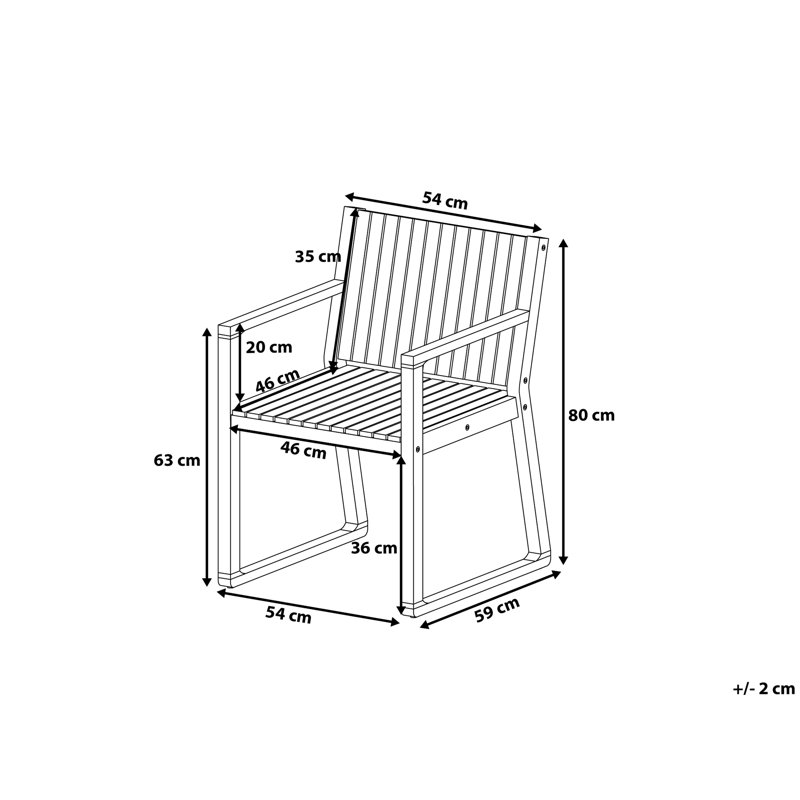 Grambling Patio Dining Armchair with Cushion