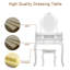 Manolis Dressing Table with Mirror
