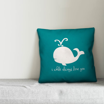  Coussin Whale