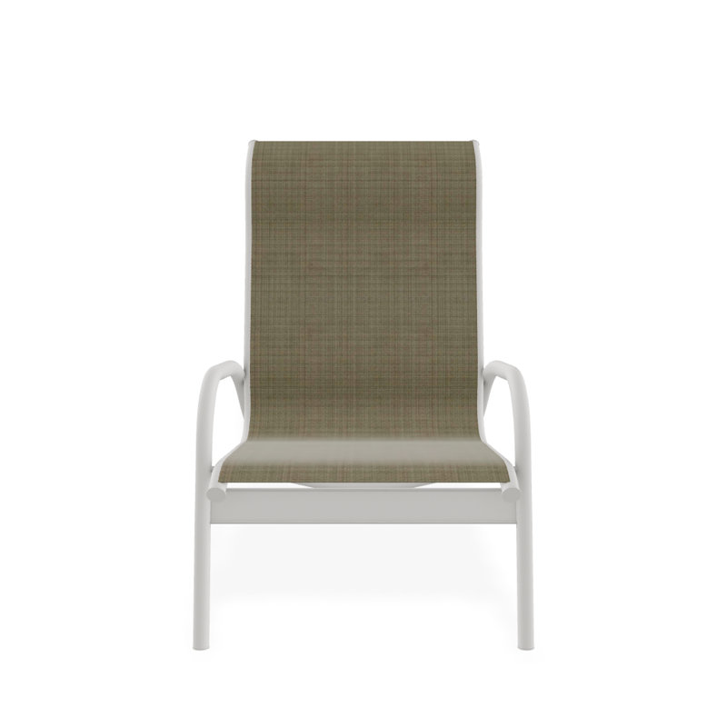 Gardenella Patio Chair, Elevation Stone, Snow