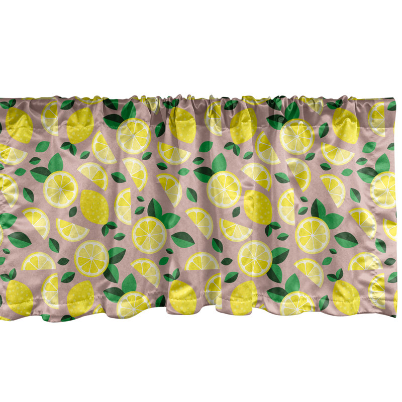 Ensemble de 2 cantonnières Ambesonne, L 42 po x L 12 po