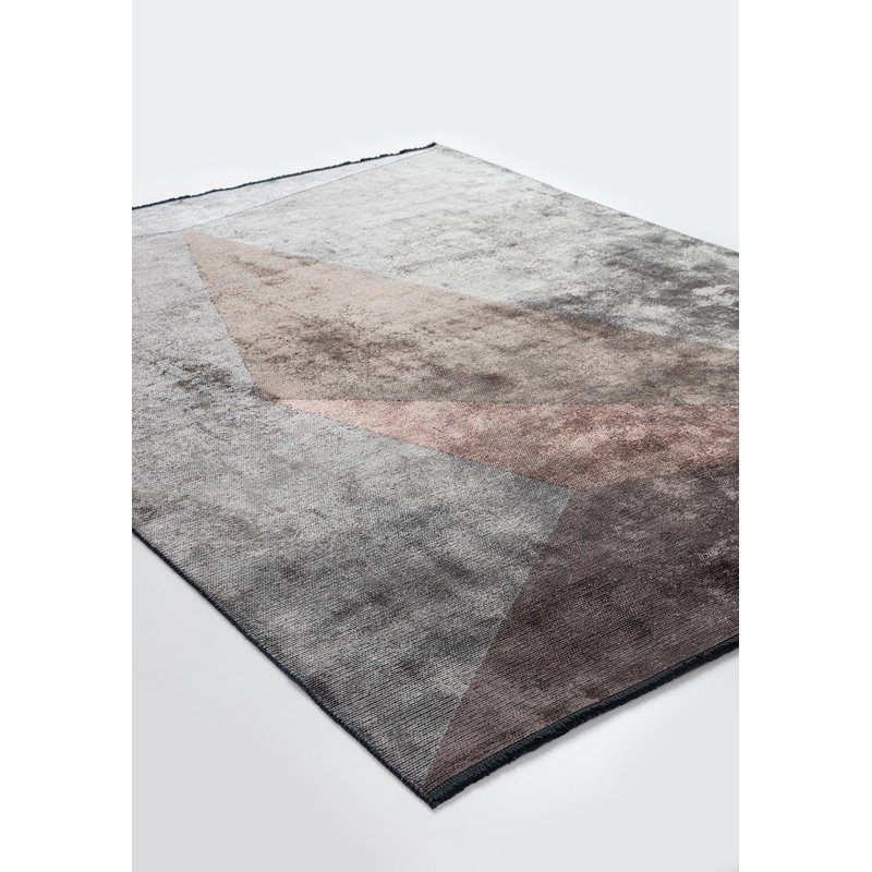 Rapture Abstract Area Rug, Rectangle 6'7" x 8'3"