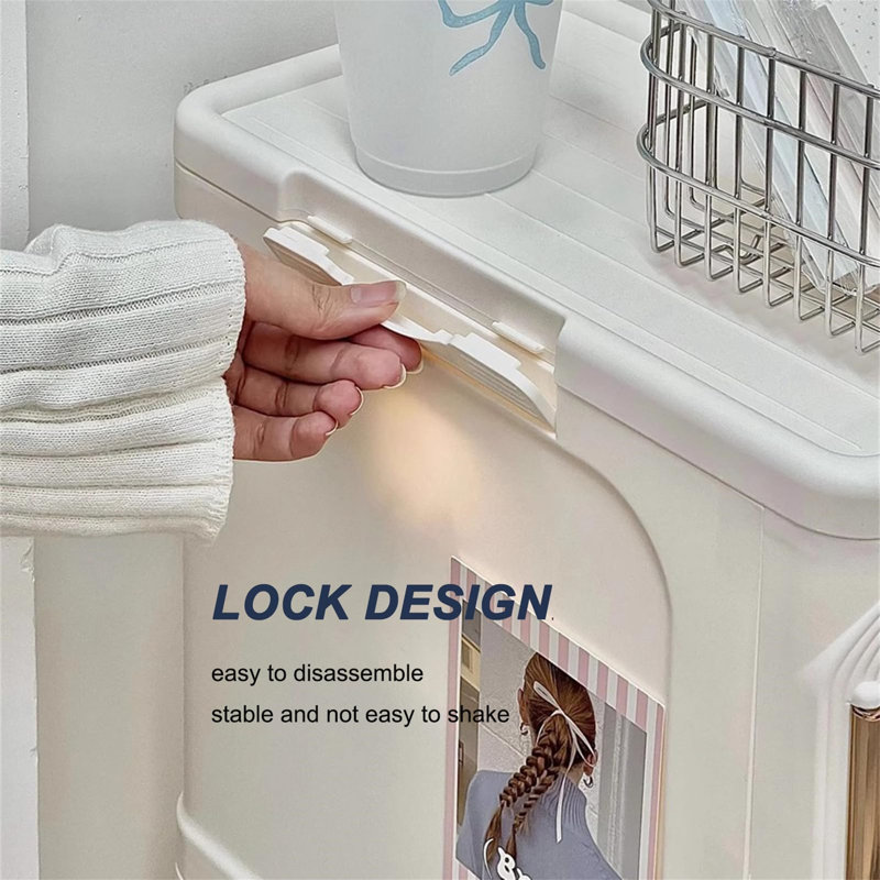 Plastic / Acrylic Frame Mounted Bathroom Cabinet