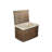 Keven Wicker Storage Hamper with Lining