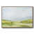 Walnut Floater Framed Canvas