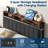 Upholstered Bed Frame with Charging Station and Storage Headboard-204282734-204282729