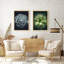 Art mural encadré, ensemble de décor de galerie, dessin au trait, arche, demi-cercle, variété, formes abstraites, illustrations, art moderne, rustique, coloré pour le salon, la chambre à coucher, le bureau-116539357-116539356