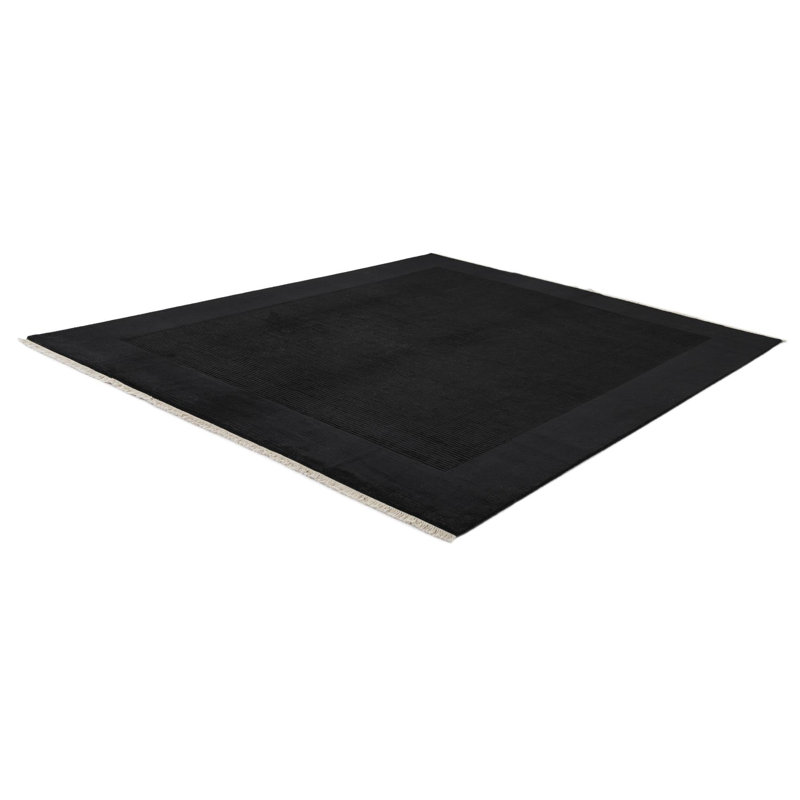 Tapis noir 8 x 10 Philip