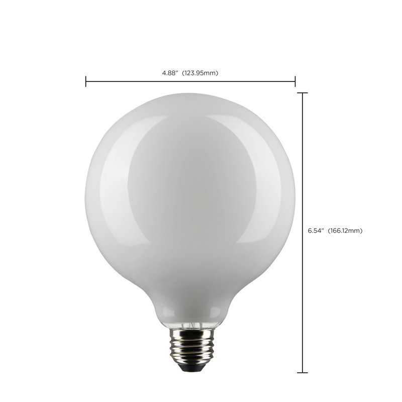 G40 DEL, ampoule à intensité variable, culot moyen E26 (standard), 2700 K, 4,5 W, 350 lumens