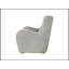 Chaise d'appoint pivotante en tissu de couleur zinc avec sièges confortables et design polyvalent pour les espaces modernes et traditionnels