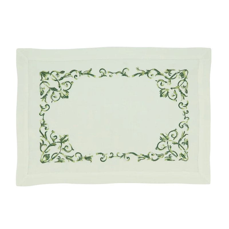 Michalene Floral Polyester Dining Linen Set